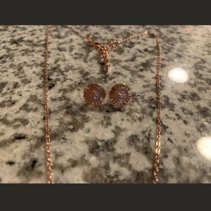 ted baker necklace and earring set
